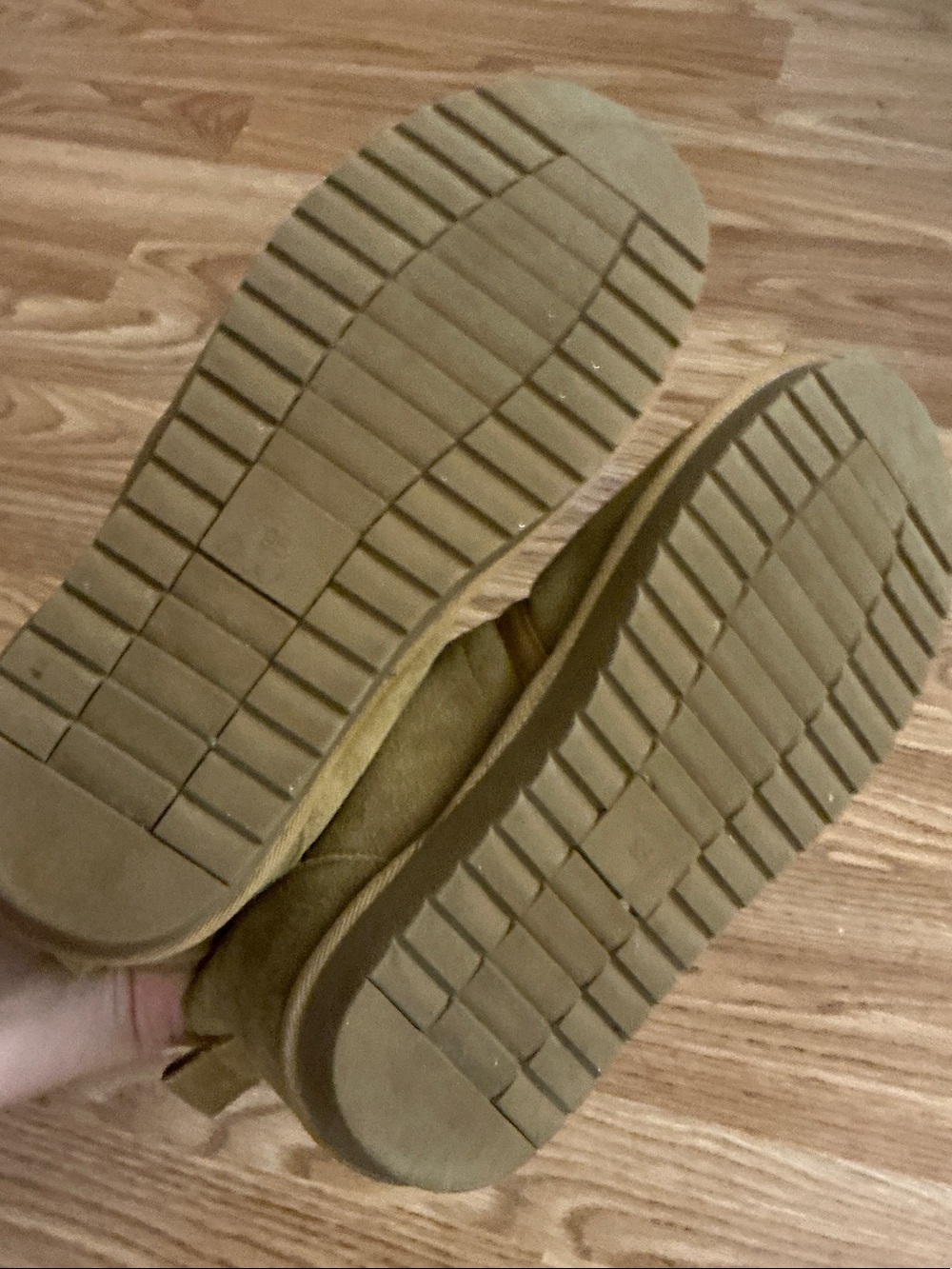 Women's Suede Slide On Booties with Fleece Lining Women Size 9.5 - Picture 4 of 6